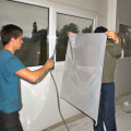 Self adhesive window frosting film