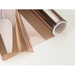 Bronze Ex 35-Mirror tint film 35%-bronze color-outer-by size