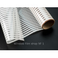 Striped window film