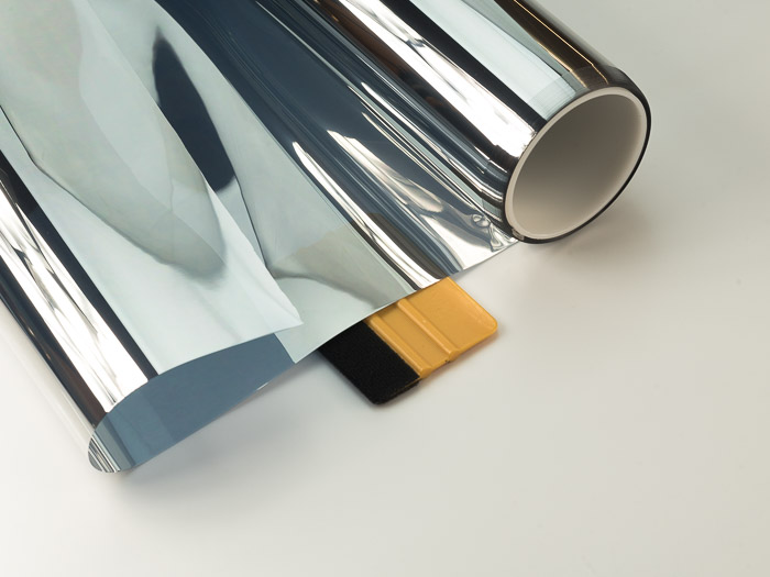 Mirror window film