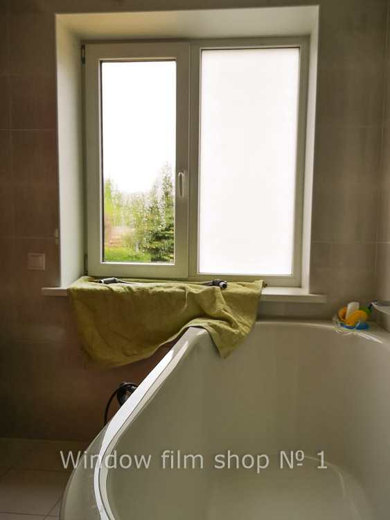 Bathroom Window Film